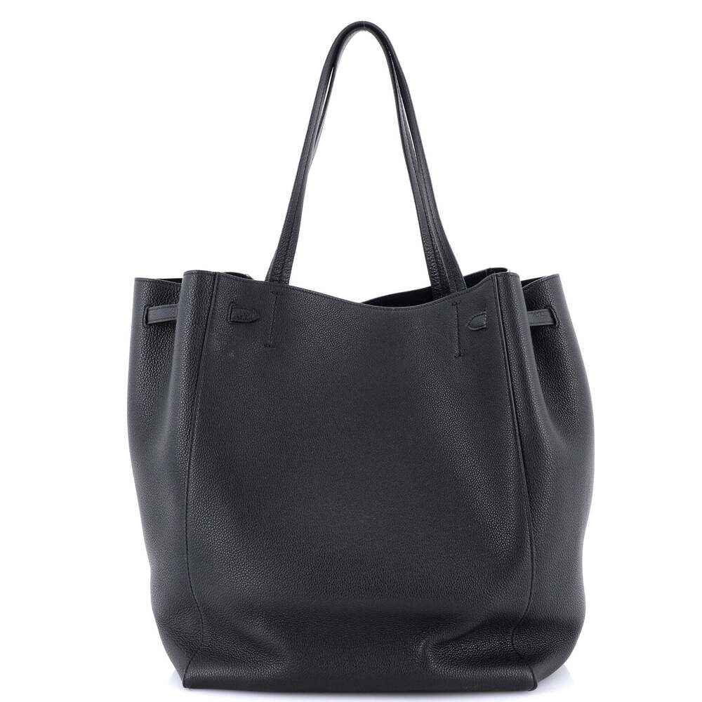 Celine Phantom Tie Cabas Tote Leather #166528C13B - Picture 4 of 7